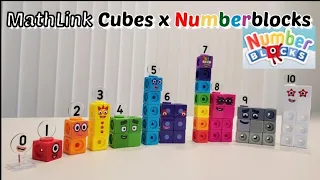 MathLink Cubes with Numberblocks 1-10 Activity Set