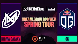 Dota2 - Nigma Galaxy vs OG - Game 1 - DPC WEU Tour 2 - DreamLeague Season 17