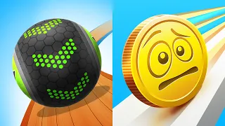 Going Balls Vs Coin Rush All Levels NEW UPDATE Gameplay Android, iOS #62