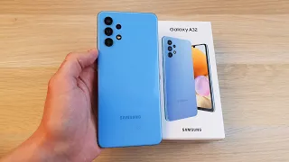 SAMSUNG GALAXY A32 - УДАЧНАЯ МОДЕЛЬ БЕЗ ОСОБЫХ ПОНТОВ!