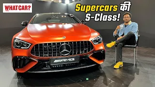 Mercedes-AMG GT 63 S E Performance | 843hp AMG for the family! | @WhatCarIndia