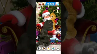 Talking Santa Meets Ginger (2011) Gameplay, By Outfit7