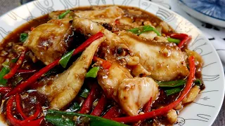 Quick & Easy Fish Stir Fry in Black Bean Sauce 速炒豆酱鱼 Chinese Fish Recipe • Work From Home Meal Idea