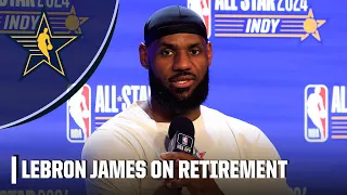 LeBron opens up on retirement timeline & is 50/50 on a farewell tour | NBA on ESPN