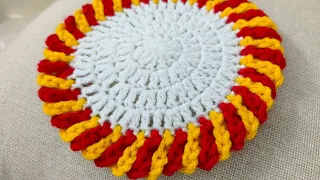 ALL BEGINNERS 👉SHOULD NOT MISS THIS VIDEO Super Easy crochet /Home decor / pot holder /#crochet