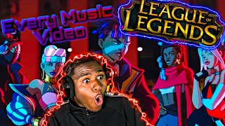 Reacting To EVERY League Of Legends Music Video (K/DA, Star Guardians, And More)-Part 2