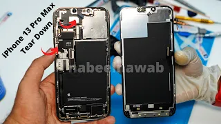 iPhone 13 Pro Max TearDown - New Battery, smaller notch, new speakers