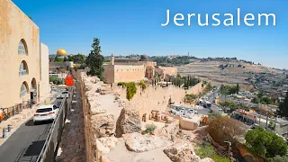 Jerusalem. All Quarters of The Old City. Journey to The Past