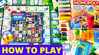 🏗️CÓMO JUGAR Monopoly BUILDER [HOW TO PLAY en ESPAÑOL!]😱REGLAS & REVIEW🎲JUEGO de MESA HASBRO
