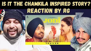 Jodi (Official Trailer) | Diljit Dosanjh | Nimrat Khaira | Amar Singh Chamkila | Reaction By RG