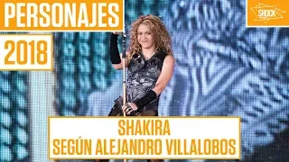 Personajes Shock 2018: Shakira, por Alejandro Villalobos