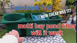 the bargain of the century find on Facebook market place check this out #koi #koipond #fish