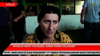 göyçayda şok olay! Əvvəlcə həyat yoldaşını, sonra isə özünü gülləliyətək öldürdü.