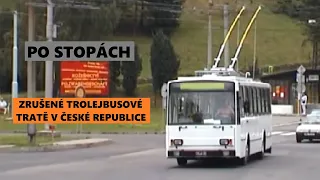 Po stopách zapomenutých trolejbusových tratí v České republice | Kde v minulosti jezdily trolejbusy