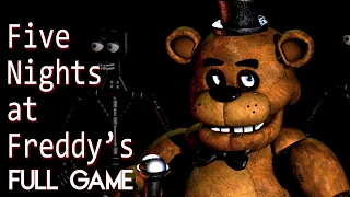 FIVE NIGHTS AT FREDDY'S - Full Game Walkthrough (Nights 1-6 + 4/20) - No Commentary