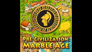 Выживаем в древнем мире! Поднимаем население! Pre-Civilization Marble Age #1