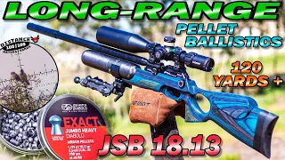 Long-Range Pellet Ballistics | FX Crown MKII | JSB 18.13gr | Airgun Pest Control