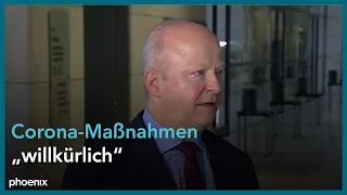 Michael Alexander Theurer und Bärbel Bas im Bundestags-Interview am 26.11.20