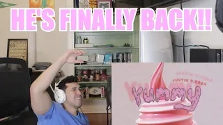 OMG THE PRINCE IS BACK, JUSTIN BIEBER - YUMMY (LYRIC VIDEO) - REACTION!!