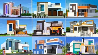 Top 40 Single Floor Home Front Elevation Design Views | Small House Front Elevation Designs