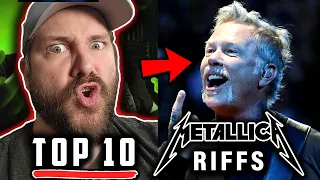 Top 10 Metallica Riffs (but in C Standard)