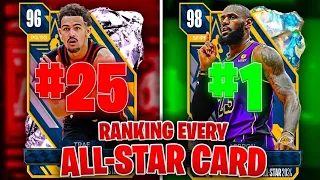 RANKING EVERY ALL-STAR CARD FROM WORST TO BEST IN NBA 2K24 MyTEAM!!