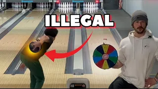 The Wheel of ILLEGAL BOWLING BALLS