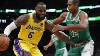 LeBron James debated this foul with the Celtics bench &( LeBron James) complete video,