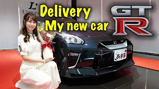 【Supercar Delivery Day】 Unboxing My Dream Car: The Nissan GT-R Premium Edition T-Spec! #cargirl