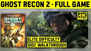 GHOST RECON 2 - FULL GAME IN 4K - ELITE DIFFICULTY - NINTENDO DOLPHIN EMULATOR