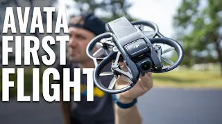 DJI Avata First Flight |  Damn Its Good!