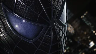 Marvel's Spider-Man 2 Nighttime Swinging In The Black Raimi Suit: Swing Assist 1