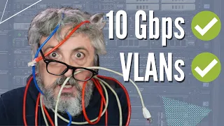 Des VLANs dans la Fibre à 10 Gbps de la maison [Homelab]