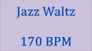 Drum Loop for Practice Jazz Waltz 170 bpm