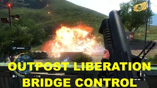 Fat Cry 3 - Outpost Liberation Bridge Control - Single-player Awesome Gameplay