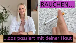 Rauchen - das passiert mit deiner Haut | Derma-Quick-Tipp | Falten | Hautalterung | Langzeitfolgen