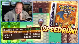 OVER A MINUTE AHEAD OF WR?! - CRAZY Pokemon FireRed Round 2 SPEEDRUN!