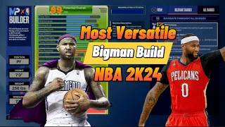 Most Versatile Bigman Build - NBA 2K24 (Full Breakdown)