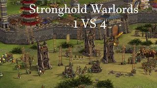 Stronghold Warlord 1 VS 4 Last Victory Review.