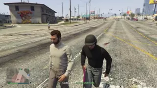 Grand Theft Auto V gorilla planking