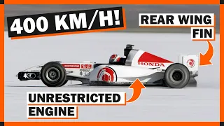 The Crazy Formula 1 Car That Went Over 400km/h