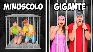 PICCOLA VS GIGANTE PRIGIONE - Sfida