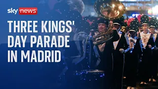 Three Kings' Day parade begins in Madrid