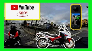 Ride Istanbul Virtual Reality Mode in #Motovlog #VR #Insta360x3