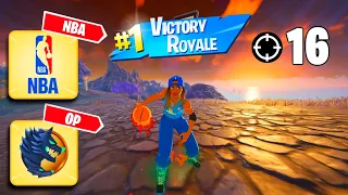 High Elimination Solo Win Gameplay | NEW POST PATROLLER NBA SKIN | Fortnite Ch5 S2 Zero Build