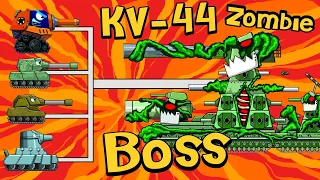 KV-44M ZOMBIE REBORN: THE RISE OF THE UNDEAD | Мультики про танки | Cartoons About Tanks