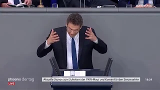 Wolfgang Wiehle (AfD) zum Scheitern der PKW-Maut - Aktuelle Stunde im Bundestag am 26.06.19