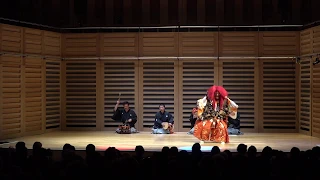 Noh Reimagined 2018: "Shishi (music from the ‘Lion Dance’ in the play Shakkyo )" ~ "Shishi 16"