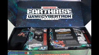 Hasbro Transformers War For Cyberton  Earthrise PR Box Unboxing & Review