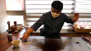 Amazing Skill! Teppanyaki Master - Korean Teppanyaki Restaurant